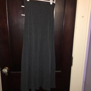 ✨GREY STRETCH MAXI SKIRT✨